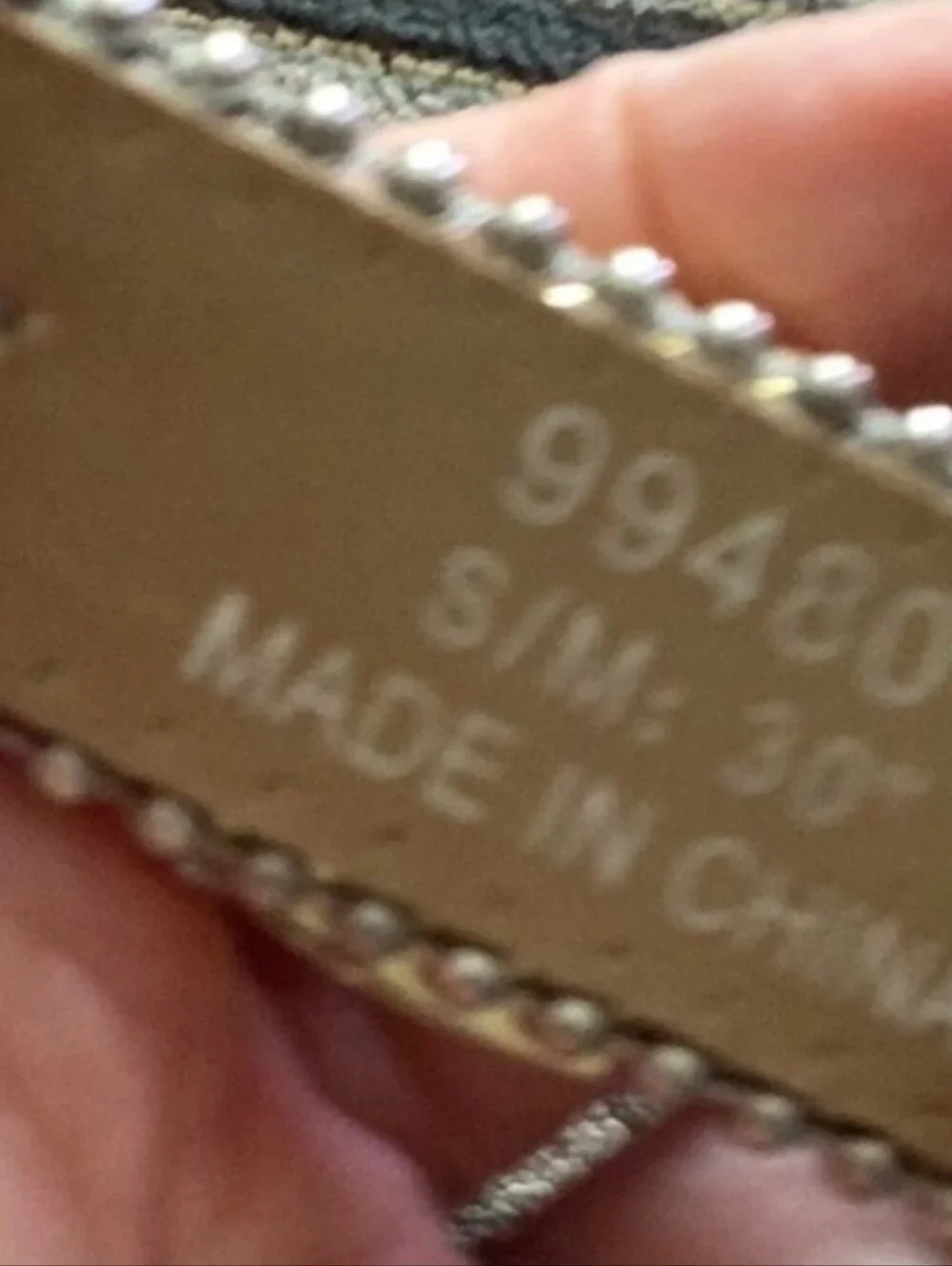 Gold Belt With Stones SM30